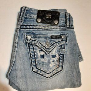 Miss Me Cuffed Capri Women's Jeans in Size 25 JE5866P